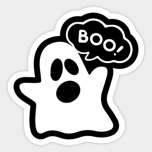 Ghost of disapproval Sticker